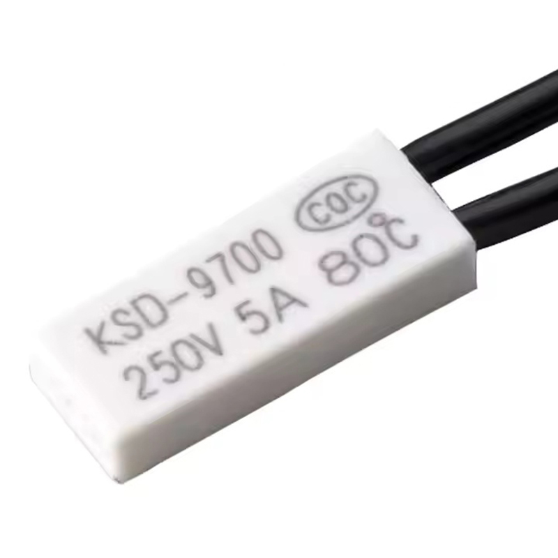 Interruttore di temperatura del termostato bimetale KSD9700 per zavorra